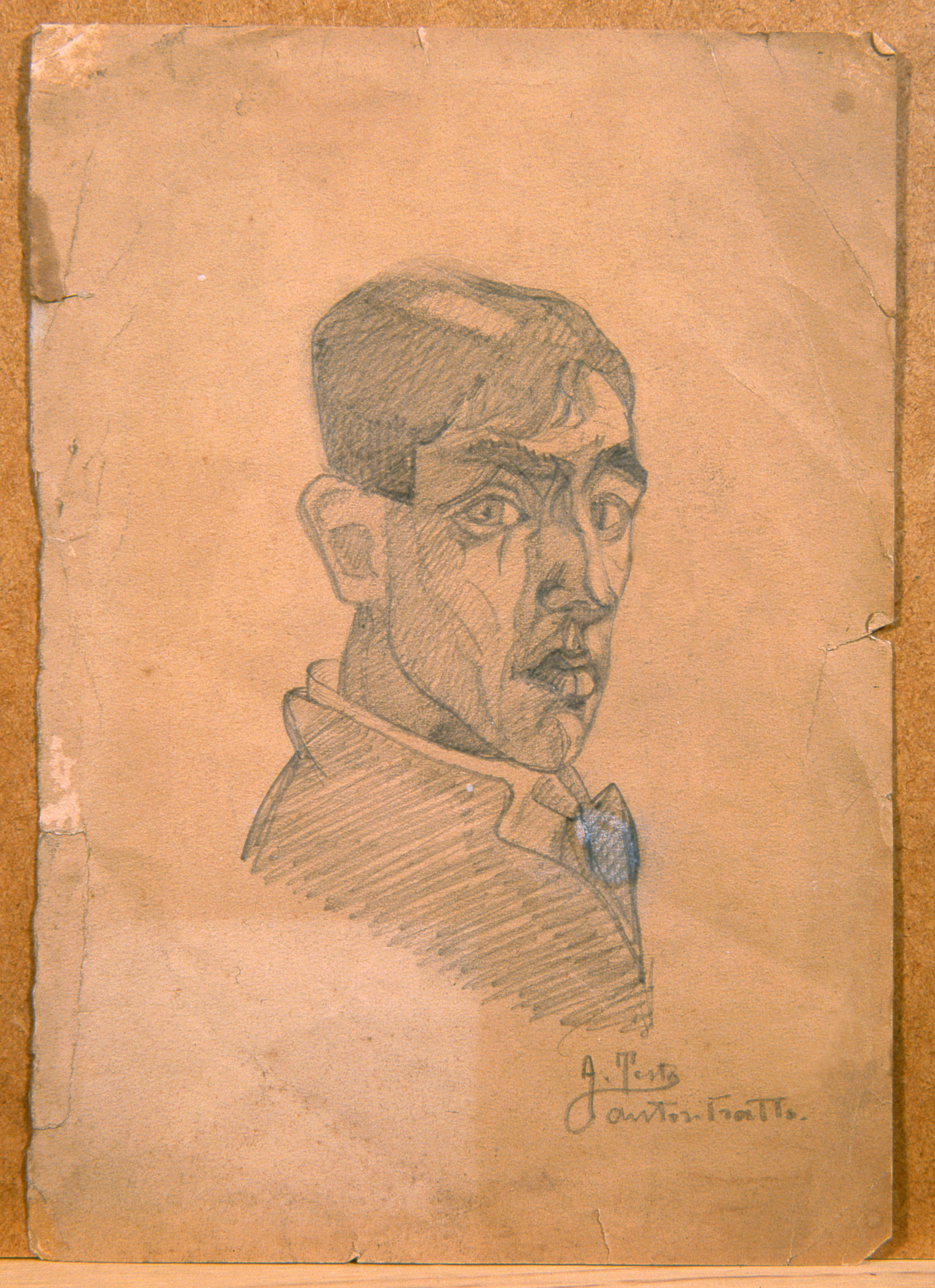 Autoritratto, Disegno, 1920