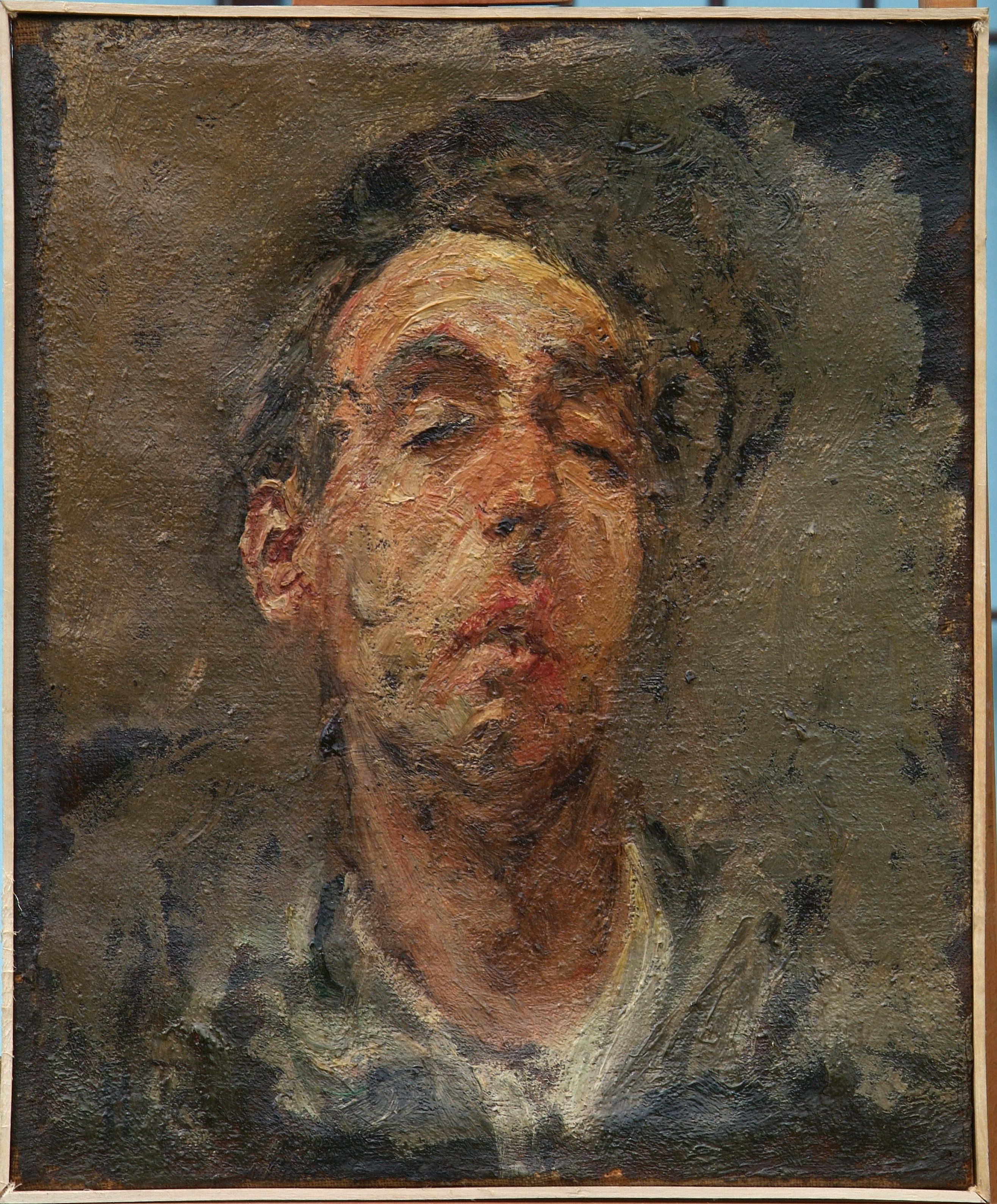 Autoritratto, Olio su tela, cm 41 x 51, Anni ’30