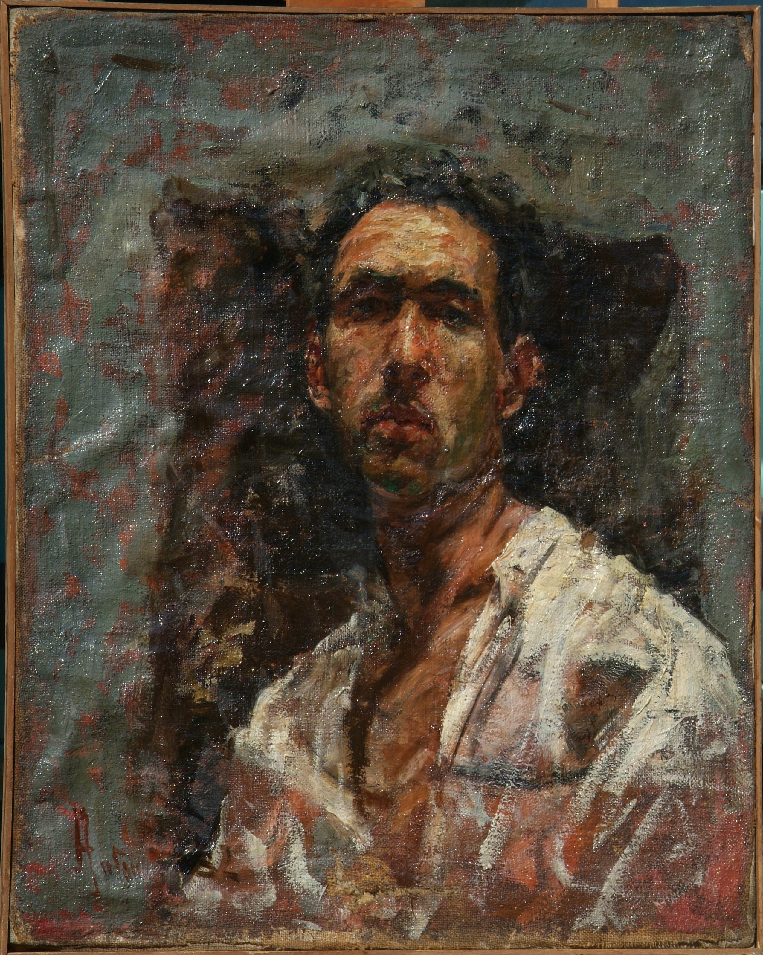 Autoritratto a 28 anni, Olio su tela, cm 65 x 80, Anni ’30