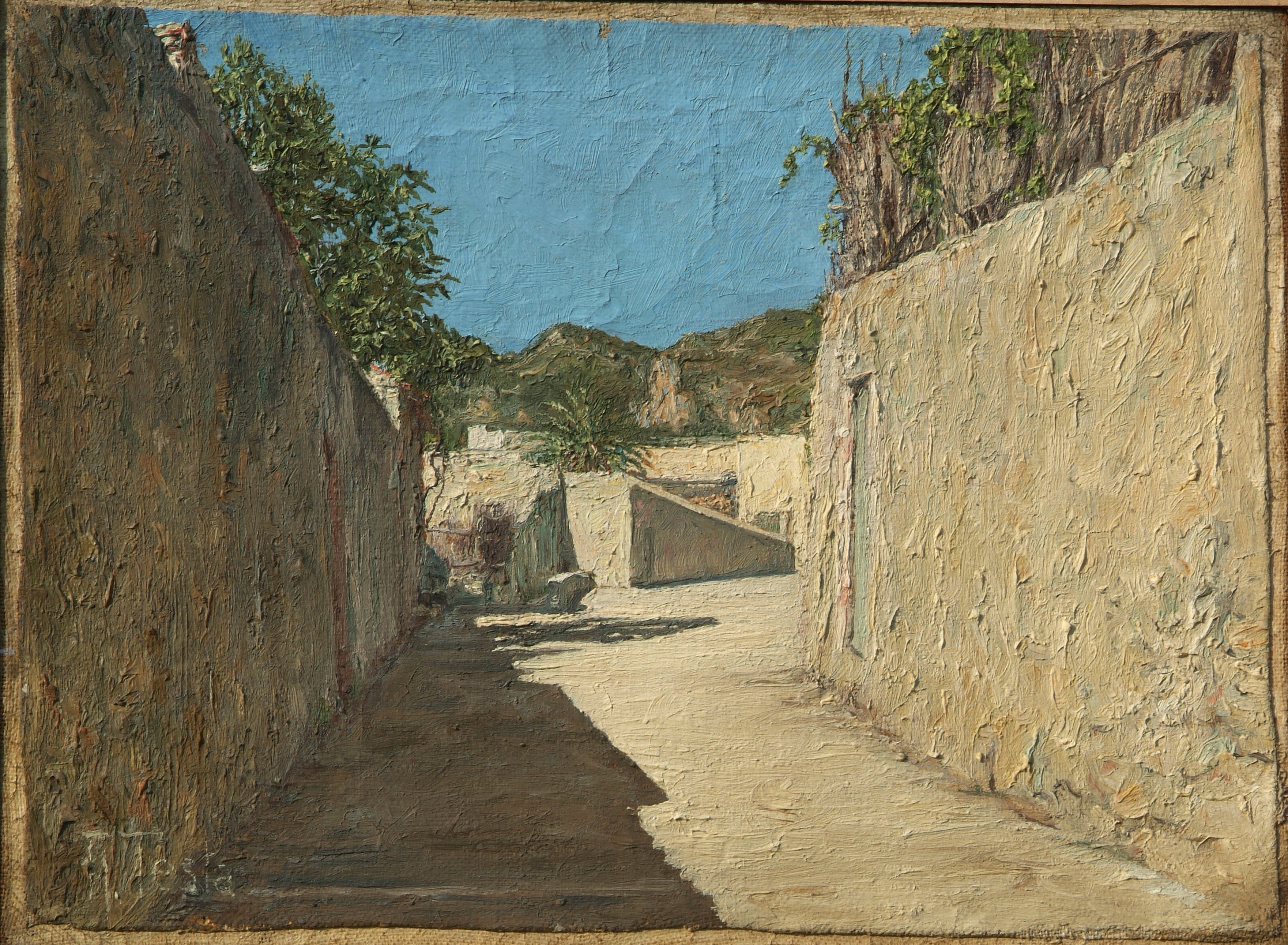 Varigotti, Olio su tela, cm 54 x 40, 1945